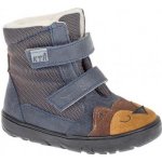 KTR dětské zimní boty 315 Sova vlna modrá – Zboží Dáma