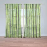 Záclony Bambus: 2 ks - 150x250 cm - Sablio – Hledejceny.cz