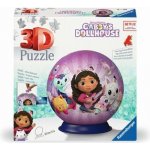 Ravensburger 3D puzzle svítící Gabby’s Dollhouse 72 ks – Zboží Dáma