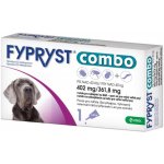 Fypryst Combo Spot-on Dog XL nad 40 kg 1 x 4,02 ml – Hledejceny.cz