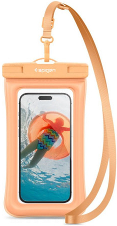 Pouzdro Spigen A610 vodotesné mobil 6.9\'\' ACS06011 oranžové