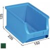 Úložný box Allit Plastové boxy na drobný materiál 150x235x125 mm zelené
