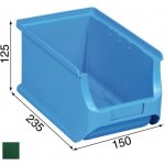 Allit Plastové boxy na drobný materiál 150 x 235 x 125 cm zelené – Zbozi.Blesk.cz