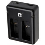 Rollin Nabíječka baterií kamer GoPro HERO5/6/7/8 Black/HERO2018 FB-DC-AHDBT-801 – Zboží Živě