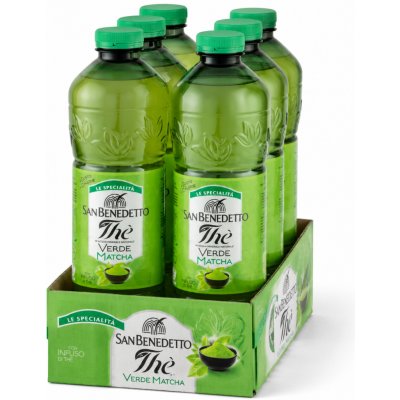 San Benedetto ledový zelený čaj Matcha 6 x 1,5 l – Zboží Dáma