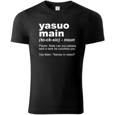 League of Legends Tričko Yasuo Main – Zboží Dáma