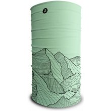 Bosa Mountain Green multifunkční šátek