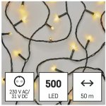 EMOS D4AW26 500LED XMAS CLS TIMER MF 50M WW-osvětlení vánoční – Hledejceny.cz