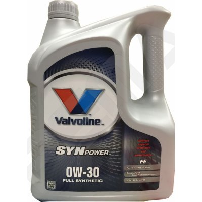 Valvoline SynPower FE 0W-30 5 l – Zbozi.Blesk.cz