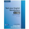 Kniha Test your Eng Vocab in Use Upper-Inter with answ.2E