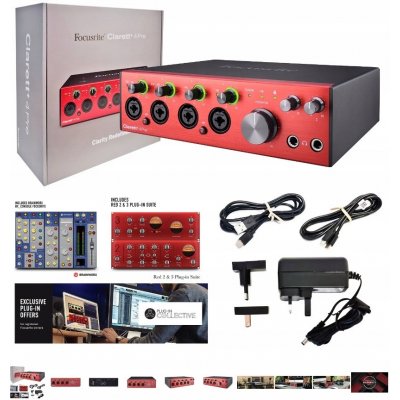 Focusrite Clarett+ 4Pre – Hledejceny.cz