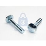 Šroub vratový s plochou hlavou, DIN 603-pevnostní 8.8, pozinkovaný M8 x 70, balení 1 ks – Zboží Mobilmania