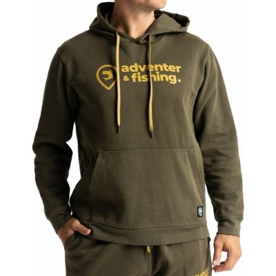 Adventer & fishing Mikina Cotton Hoodie Khaki – Zbozi.Blesk.cz