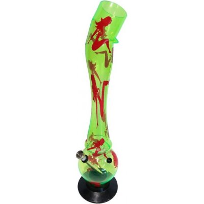 BVPK Bong Ladies akryl plast 39 cm žlutozelený – Hledejceny.cz