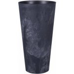 Prosperplast Květináč TUBUS SLIM BETON EFFECT antracit 30 cm – Sleviste.cz