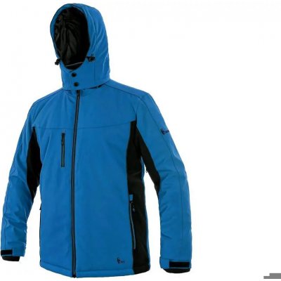 Canis CXS VEGAS pánská softshellová bunda zimní modro černá – Zboží Mobilmania