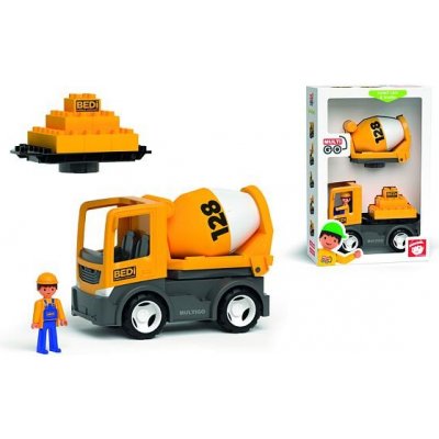 Efko MultiGO Build 2+1 Auto s Igráčkem domíchávač stavební deska – Zboží Dáma