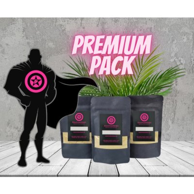 KratomHero Premium Pack White Diamond Maeng Da Supreme White King White Supreme kratom 4 x 25 g – Hledejceny.cz