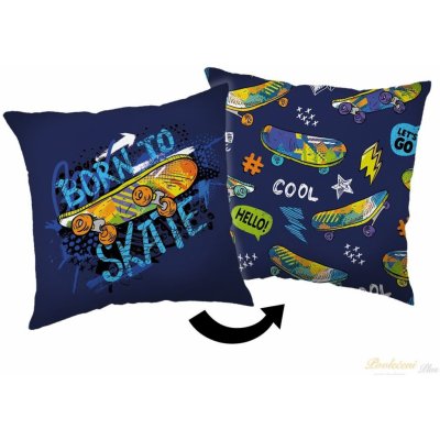 Jerry Fabrics polštář Skate 40x40 – Zboží Dáma