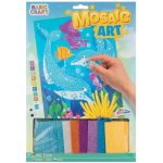 GRAFIX Mozaikový obrázek Delfíni A4 kreativní set – Hledejceny.cz