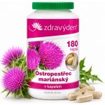 Zdravý den Ostropestřec mariánský drcený plod 180 kapslí – Hledejceny.cz