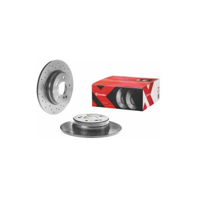 BREMBO Brzdové kotouče XTRA vrtané 08.7211.2X – Hledejceny.cz