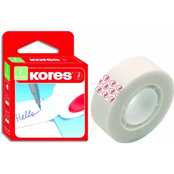 Kores Invisible popisovatelná neviditelná lepicí páska 19 mm x 33 m