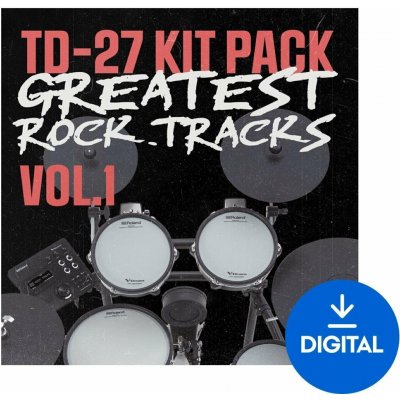 Roland TD-27 Kit Pack: Greatest Rock Tracks Vol. 1 (Digitální produkt) – Zboží Mobilmania