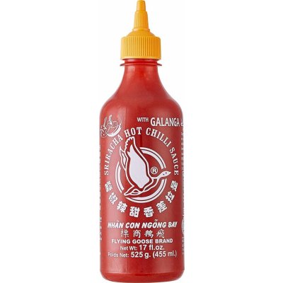 Flying Goose Sriracha chilli omáčka s extra koriandrem 455 ml