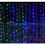 Voltronic Vánoční osvětlení světelný závěs 3x6 m barevná 600 LED M59984 – Hledejceny.cz