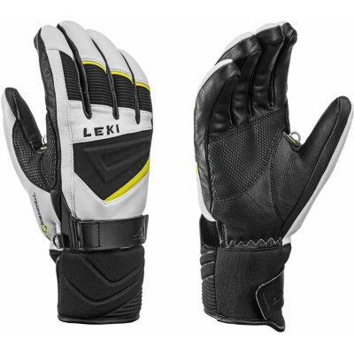 Leki Griffin S white-black-lime