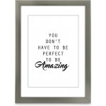 Hama rámeček plastový CHIARO, ocelová, 40x60 cm – Zboží Mobilmania