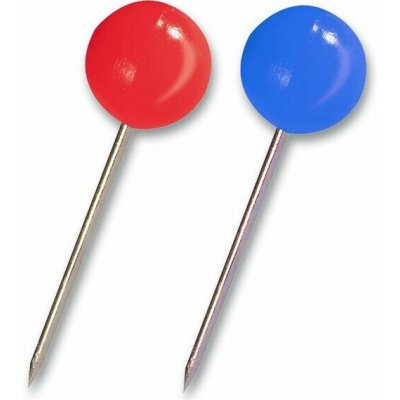 Špendlíky Maped barevné, malé - 100 ks, plastová krabička – Zboží Dáma