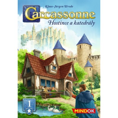 Carcassonne: Hostince a katedrály (1. rozšíření) – Sleviste.cz