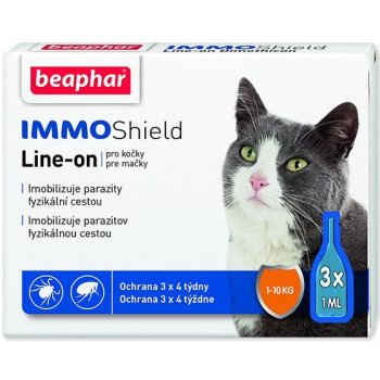 Beaphar IMMO Shield Spot-on pro kočky 3 x 1 ml