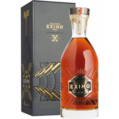 Bacardi Facundo Eximo 10y 40% 0,7 l (karton) – Zboží Mobilmania