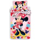 Jerry Fabrics Povlečení Minnie sweet micro Polyester mikrovlákno 140x200 70x90