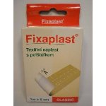 Fixaplast Classic náplast textilní s polštářkem 1 m x 8 cm – Zboží Dáma