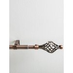 MKLuzkovinyCZ Garnýž jednořadá Davide - stará mosaz 160 - 300 cm – Hledejceny.cz