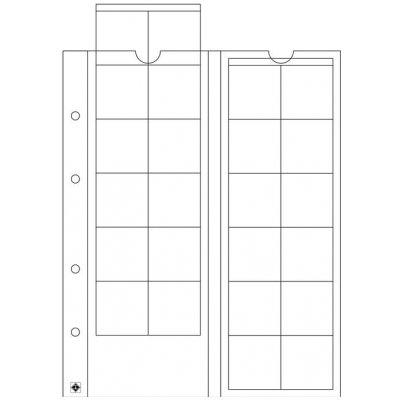 Optima List do alba na mince pro 24 ks mincí 319236 – Zboží Mobilmania