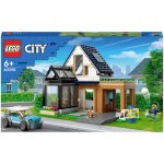 LEGO® City 60398 Rodinný dům a elektromobil – Hledejceny.cz