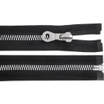 Stoklasa Kostěný zip, imitace kovu No 8 délka 80 cm bundový Balení: 1 ks, Varianta: 322 černá 322 černá – Hledejceny.cz