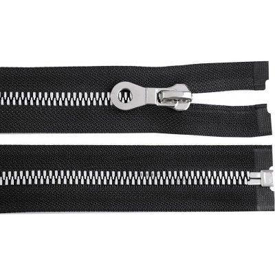 Stoklasa Kostěný zip, imitace kovu No 8 délka 80 cm bundový Balení: 1 ks, Varianta: 322 černá 322 černá – Hledejceny.cz