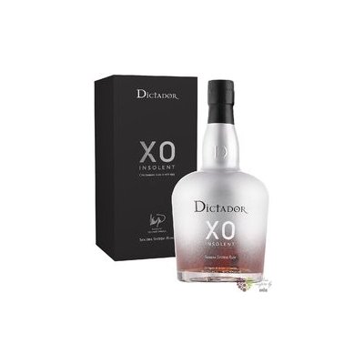 Dictador XO „ Insolent ” aged Colombian rum 40% vol. 0.70 l