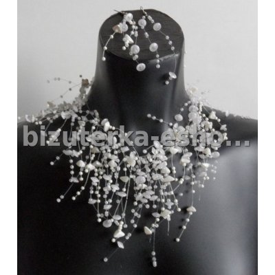 bizuterka-eshop.cz souprava perličky bílá BZ-03465 – Zboží Mobilmania