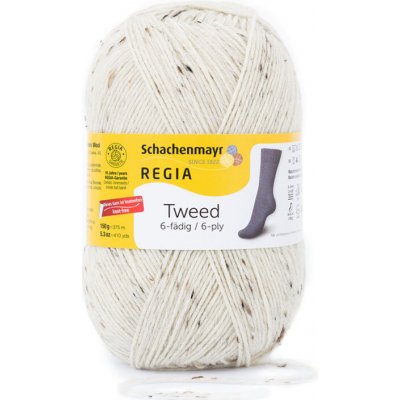 Regia 6-ply Uni Tweed 02 Natur – Hledejceny.cz