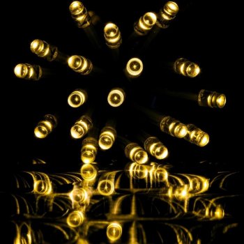 VOLTRONIC® Vánoční světelný déšť 5 m 200 LED teple bílý