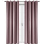 BytoTex Zatemňovací závěs s kroužky L769, 140 x 250 cm-růžový – Hledejceny.cz