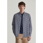 Gant košile reg light twill gingham cacao – Hledejceny.cz