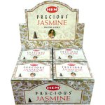 Hem Vonné kužely Jasmine jasmín 10 ks – Zboží Dáma